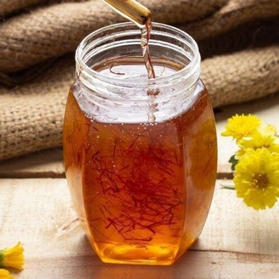 Kashmiri Saffron honey